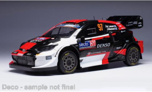 Modelauto Toyota Yaris WRC GR No.97 WRC1 Rally Finland 2023 1/18 IXO