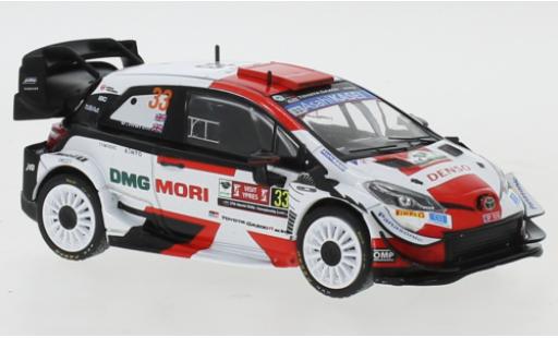 Modelauto Toyota Yaris WRC No.33 Rally WM Rally Ypres 2021 1/43 IXO