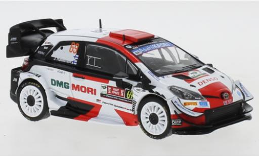 Modelauto Toyota Yaris WRC No.69 Rally WM Rally Ypres 2021 1/43 IXO