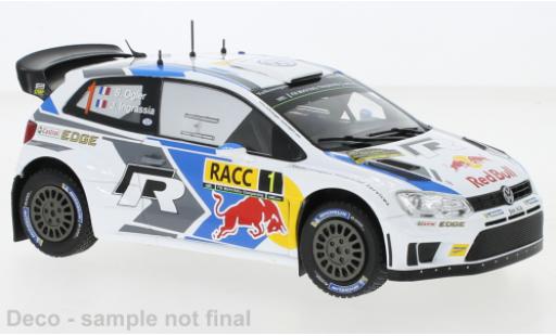 Modelauto Volkswagen Polo Base R No.1 Rally WM 2014 1/24 IXO