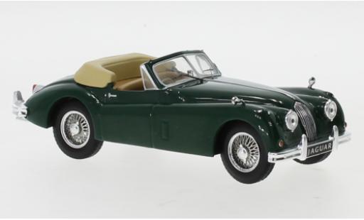 Modelauto Jaguar XK 140 DHC groen RHD 1956 1/43 IXO