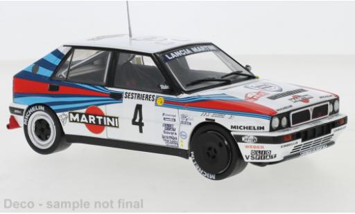 Modelauto Lancia Delta HF Integrale 16V No.4 Martini Racing Martini Rally Monte Carlo 1989 M.Biasion/T.Siviero 1/24 IXO