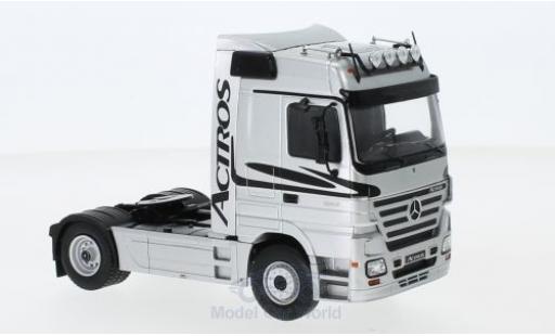 Modelauto Mercedes Actros Base MP2 1844 grijs 2002 1/43 IXO