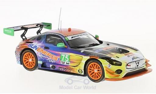 Modelauto Mercedes AMG GT GT3 3 No.75 Sun Energy1 Racing 24h Daytona 2017 M.Engel/K.Habul/B.Said/T.Vautier 1/43 IXO