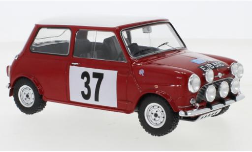 Modelauto Mini Cooper S RHD No.37 BMC RAC Rally 1965 H.K&Atilde;&curren;llstr&Atilde;&para;m/N.Bj&Atilde;&para;rk 1/18 IXO