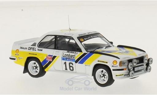Modelauto Opel Ascona C 400 No.16 Dealer Team Rally WM RAC Rally 1981 J.McRae/I.Grindrod 1/43 IXO
