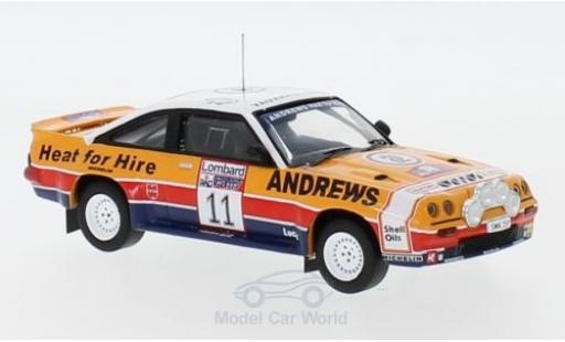 Modelauto Opel Manta 400 RHD No.11 Rally WM RAC Rally 1985 R.Brookes/M.Broad 1/43 IXO