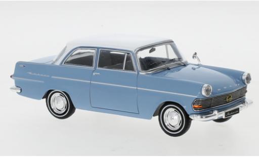 Modelauto Opel Rekord P2 blauw/wit 1961 1/43 IXO