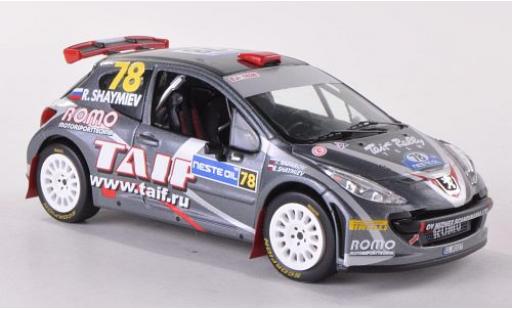 Modelauto Peugeot 207 S2000 No.78 Romo Rally Finnland 2009 1/43 IXO