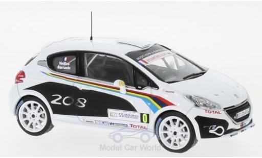 Modelauto Peugeot 208 R2 WRC WRC Tour de Corse 2012 S.Sarrazin/B.Veillas 1/43 IXO