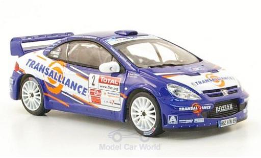 Modelauto Peugeot 307 WRC No.2 Transalliance Rally Cevennes 2007 P.Henry/M.Lombard 1/43 IXO