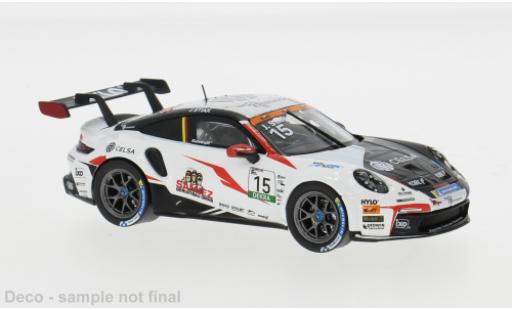 Modelauto Porsche 911 GT3 Cup Cup Oschersleben 2024 #15 1/43 IXO