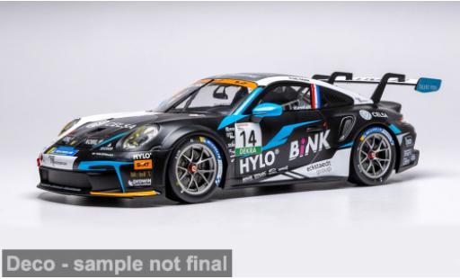 Modelauto Porsche 911 GT3 Cup Oschersleben 2024 #14 1/18 IXO