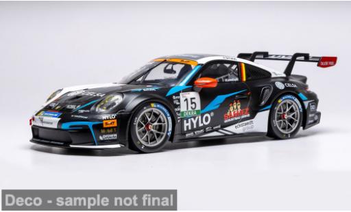 Modelauto Porsche 911 GT3 Cup Oschersleben 2024 #15 1/18 IXO