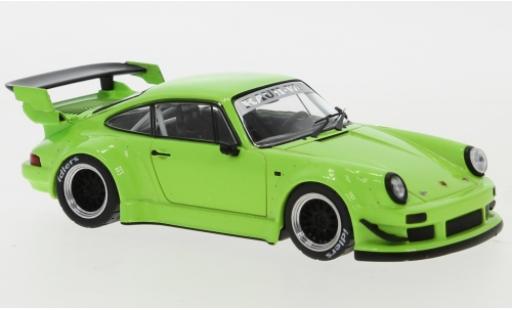 Modelauto Porsche 911 RWB groen RAUH-Welt 1/43 IXO