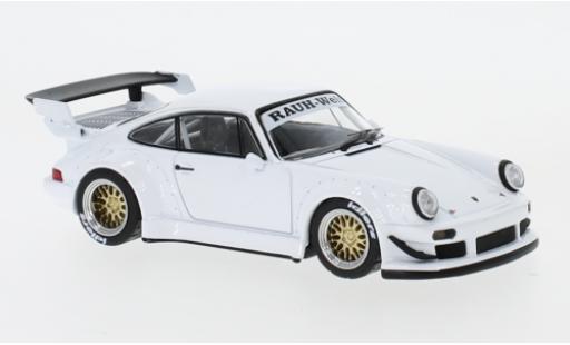 Modelauto Porsche 911 RWB wit 1/43 IXO