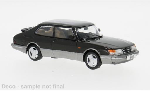 Modelauto Saab 900 Turbo zwart 1988 1/43 IXO