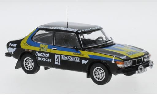 Modelauto Saab 99 Rally Sweden EMS No.4 WM Zweden 1977 S.Blomqvist/H.Sylvan 1/43 IXO
