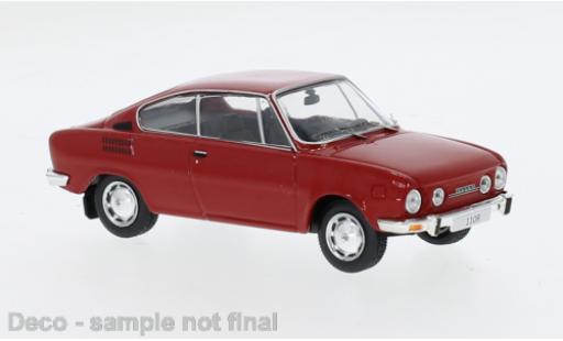 Modelauto Skoda 110 R rood 1978 1/43 IXO