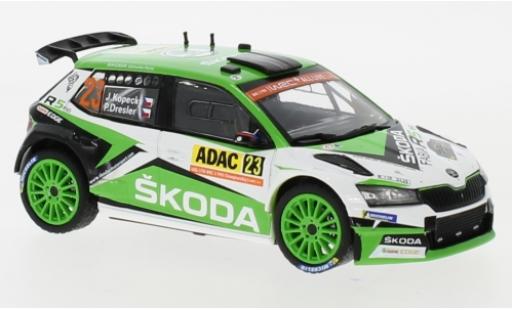 Modelauto Skoda Fabia R5 Evo No.23 WRC2 Rally Duitsland 2019 J.Kopecky/P.Dresler 1/43 IXO