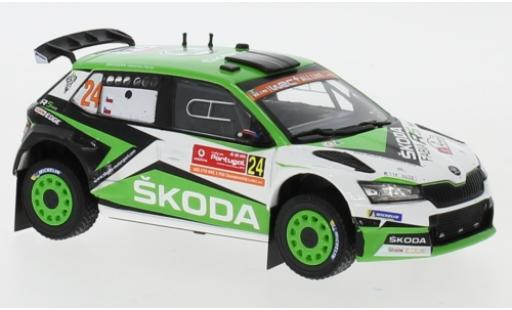 Modelauto Skoda Fabia R5 Evo No.24 Rally WM Rally Portugal 2019 J.Kopecky/P.Dresler 1/43 IXO