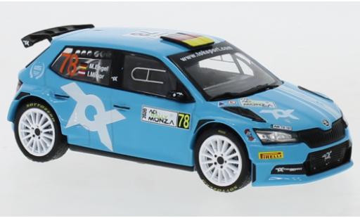 Modelauto Skoda Fabia R5 Evo No.78 WRC Rally Monza 2020 M.Engel/I.Minor 1/43 IXO