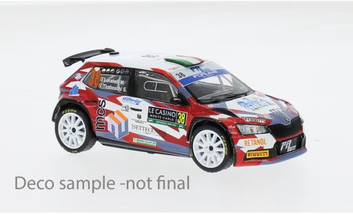Modelauto Skoda Fabia Rally2 No.38 WRC Rally Monte Carlo 2024 1/43 IXO