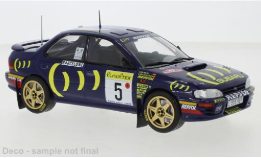 Modelauto Subaru Impreza 555 No.5 Rally Team Rally Monte-Carlo 1995 C.Sainz/L.Moya 1/24 IXO