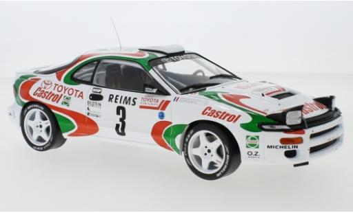 Modelauto Toyota Celica ST185 Turbo 4WD No.3 Castrol Rally WM Rally Monte Carlo 1993 D.Auriol/B.Occelli 1/18 IXO