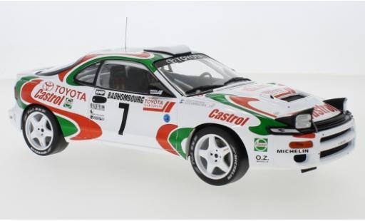 Modelauto Toyota Celica ST185 Turbo 4WD No.7 Castrol Rally WM Rally Monte Carlo 1993 J.Kankkunen/J.Piironen 1/18 IXO