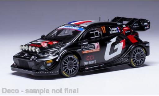 Modelauto Toyota Yaris Rally1 GR Hybrid No.17 Rally WM Rally Monte Carlo 2024 1/43 IXO