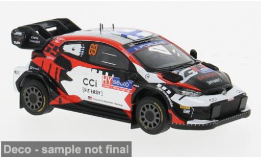 Modelauto Toyota Yaris Rally1 GR Hybrid Rally WM Rally Finland 2024 #69 1/43 IXO