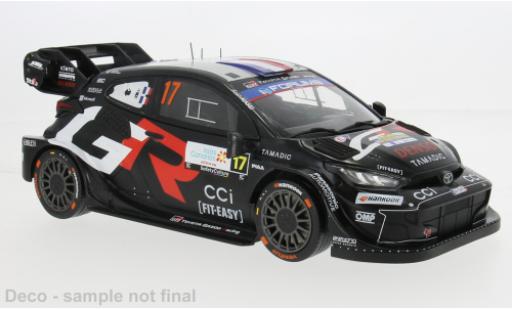Modelauto Toyota Yaris Rally1 GR Rally Islas Canaris 2025 #17 1/18 IXO