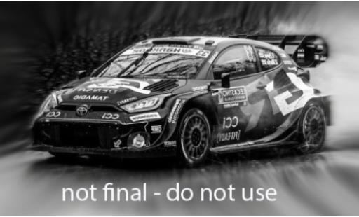 Modelauto Toyota Yaris Rally1 GR WRC Rally Monte Carlo 2025 #33 1/43 IXO