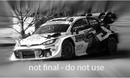 Modelauto Toyota Yaris Rally1 GR WRC Rally Monte Carlo 2025 #5 1/43 IXO