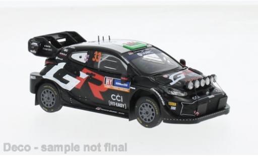 Modelauto Toyota Yaris Rally1 Rally 1 No.33 WRC Rally Zweden 2024 1/43 IXO