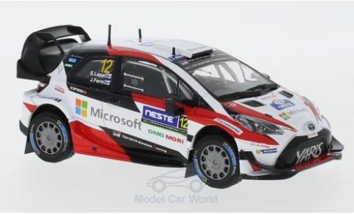 Modelauto Toyota Yaris WRC No.12 GAZOO Racing Rally WM Rally Finnland 2017 E.Lappi/J.Ferm 1/43 IXO
