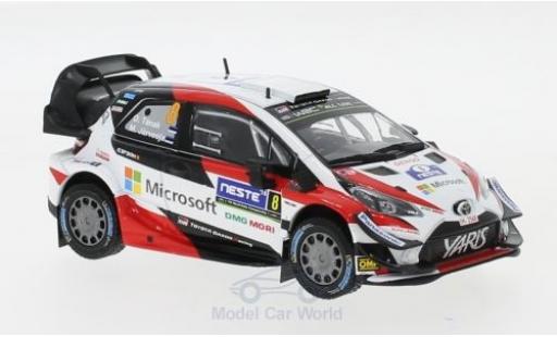 Modelauto Toyota Yaris WRC No.8 Microsoft Rally WM Rally Finnland 2018 O.T&Atilde;&curren;nak/M.J&Atilde;&curren;rveoja 1/43 IXO