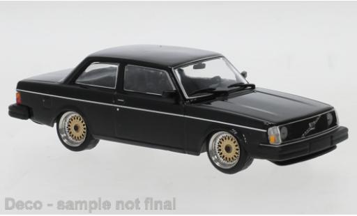 Modelauto Volvo 242 Custom zwart 1980 1/43 IXO