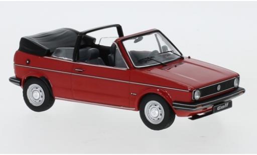 Modelauto Volkswagen Golf Cabriolet I rood 1981 1/43 IXO