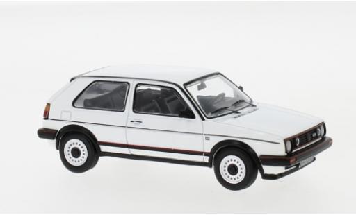 Modelauto Volkswagen Golf GTI II wit 1984 1/43 IXO