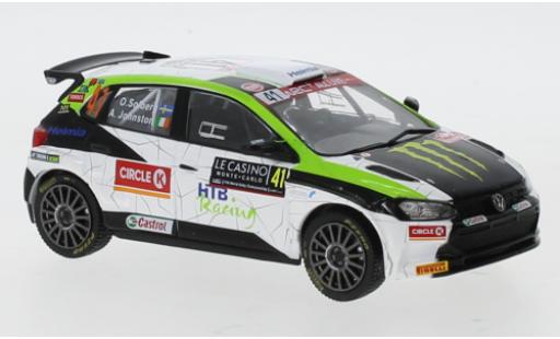 Modelauto Volkswagen Polo GTI R5 No.41 Rally WM Rally Monte Carlo 2020 O.Solberg/A.Johnston 1/43 IXO