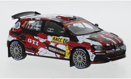 Modelauto Volkswagen Polo GTI R5 No.47 Rally WM Rally Catalunya 2018 E.Camilli/B.Veillas 1/43 IXO