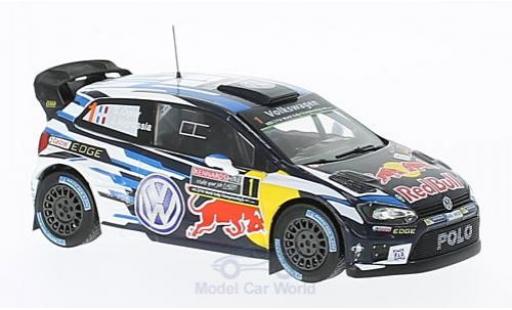 Modelauto Volkswagen Polo WRC R No.1 Motorsport Red Bull Rally WM Rally Australien 2016 S.Ogier/J.Ingrassia 1/43 IXO
