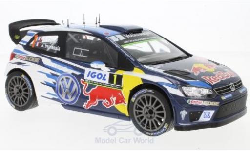 Modelauto Volkswagen Polo WRC R No.1 Motorsport Red Bull Rally WM Tour de Corse 2016 S.Ogier/J.Ingrassia 1/18 IXO