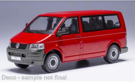 Modelauto Volkswagen T5 T5 rood 2003 1/43 IXO