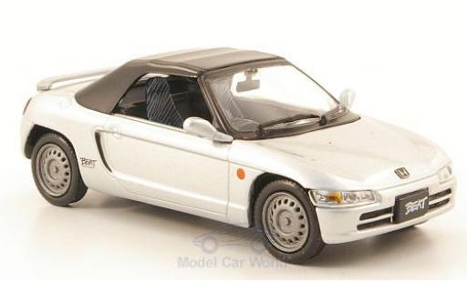 Modelauto Honda Beat Base grijs RHD 1991 kap gesloten 1/43 J Collection