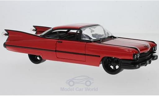 Modelauto Cadillac Deville Coupe rood 1959 1/24 Jada Toys