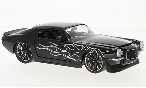 Modelauto Chevrolet Camaro Coupe zwart/Dekor 1971 1/24 Jada Toys