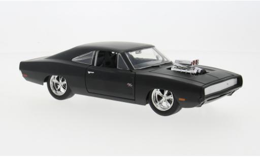 Modelauto Dodge Charger tuning Jada R/T zwart 1970 Fast &amp; Furious 1/24 Jada Toys